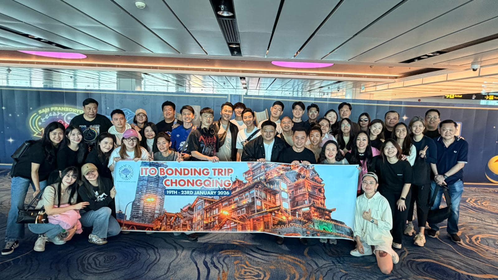 ITO Bonding Trip to Chongqing